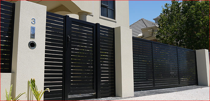 Aluminium Slat Gates Sydney